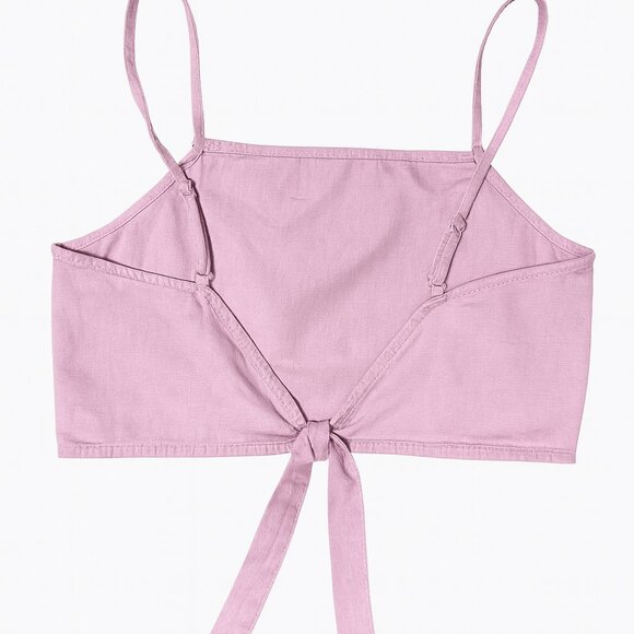 Simons Lavender Cotton-Linen Two-Piece Set – Size Small - Picture 3 of 5